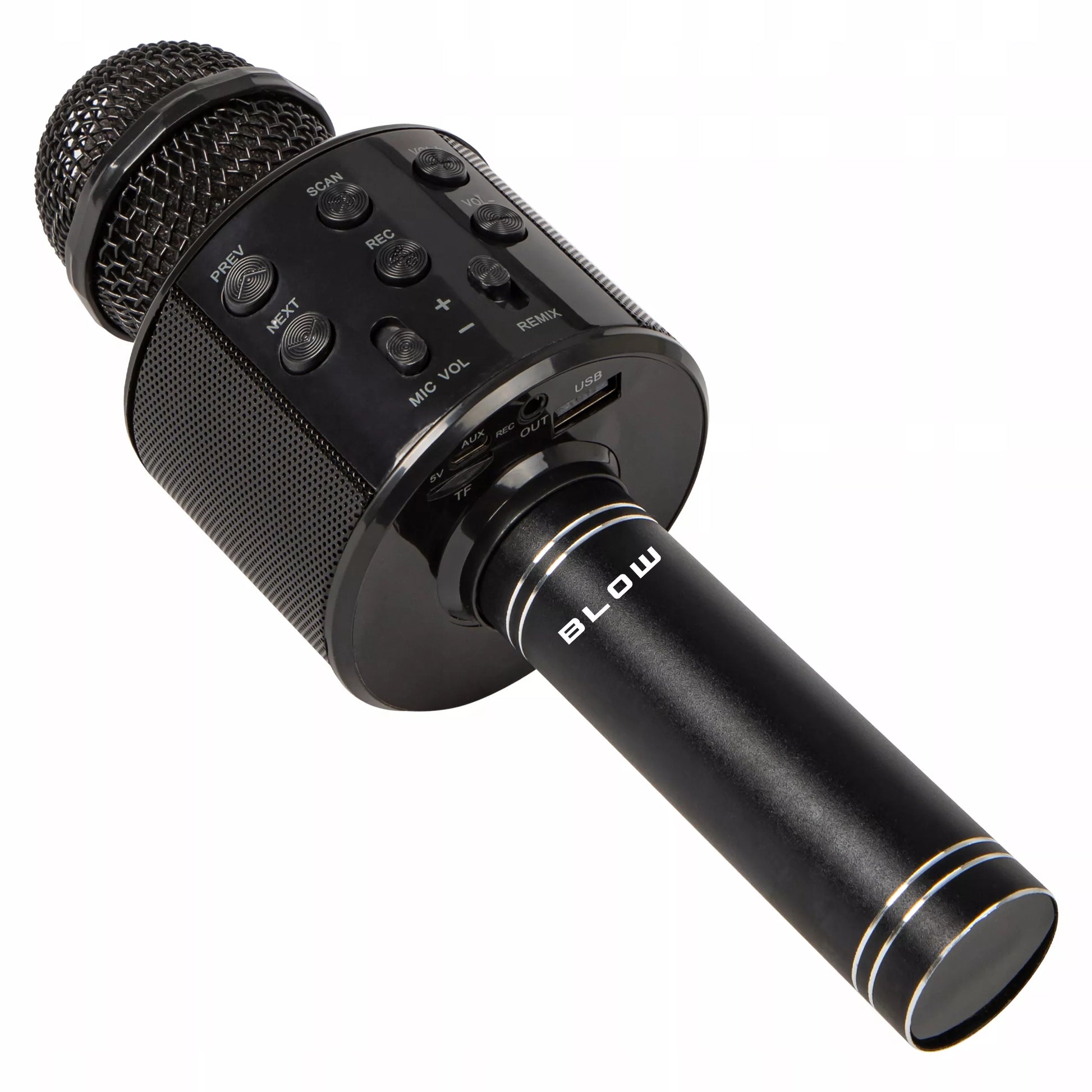 Belaidis mikrofonas ir Bluetooth garsiakalbis – Karaoke pramogoms vaikams, puiki dovana HQ
