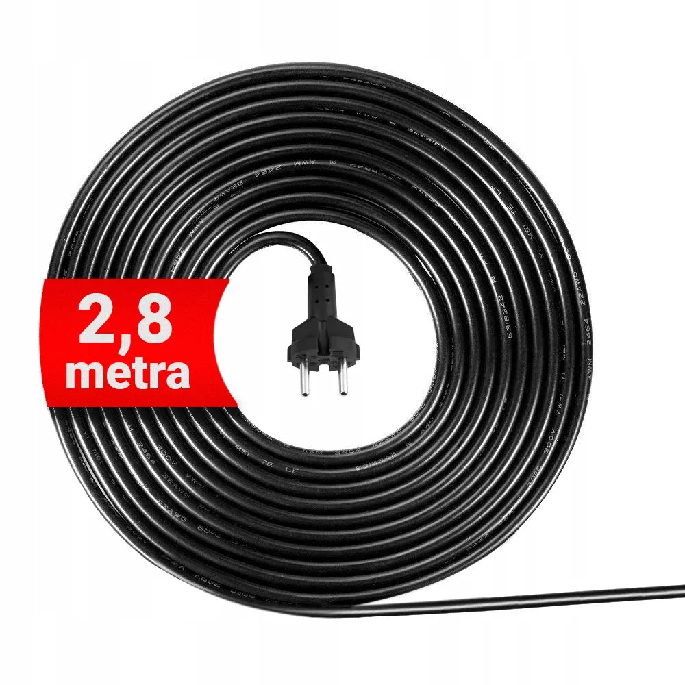 Galingas SDS+ gręžtuvas su betono kaltuvu 2600W + 2,8m laidas