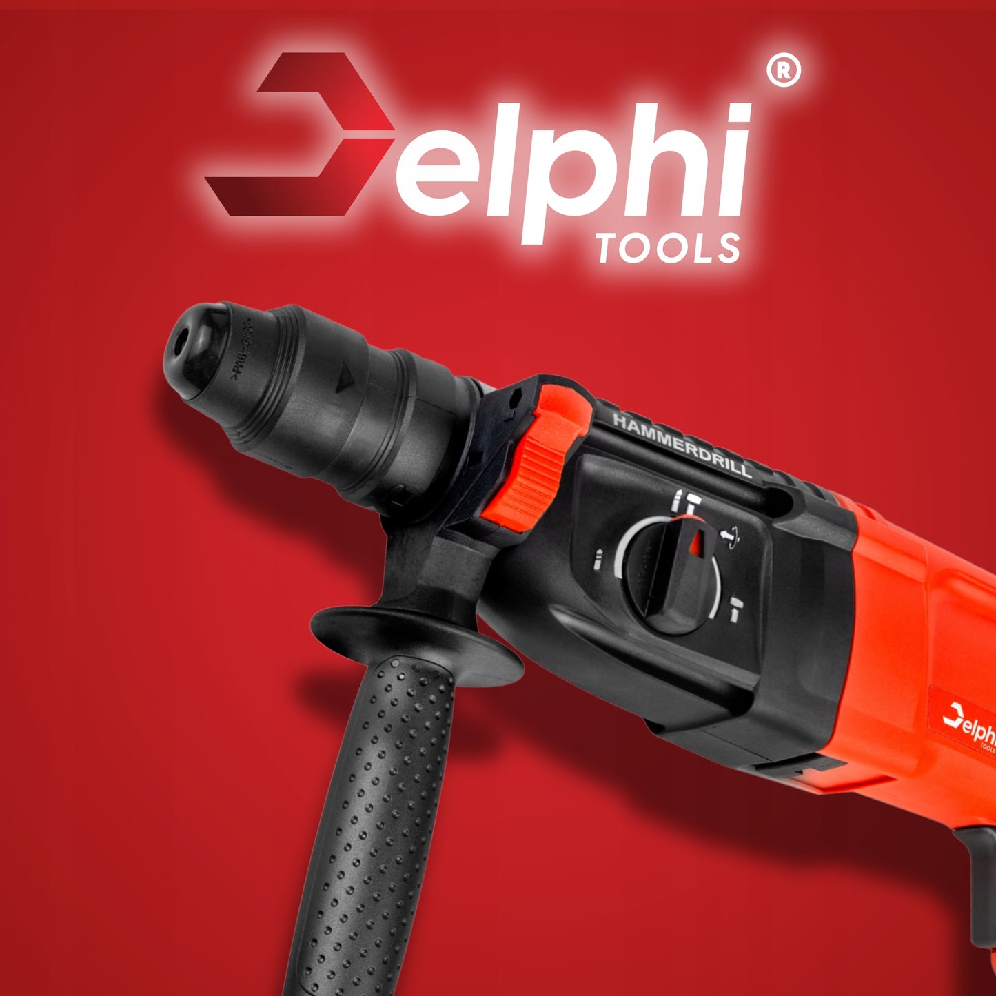 Galingas SDS+ gręžtuvas su betono kaltuvu 2600W + 2,8m laidas