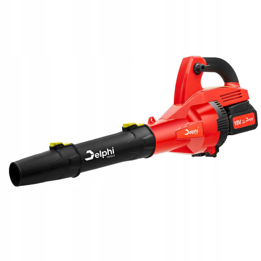 Galingas akumuliatorinis lapų ir sniego pūstuvas, sodo priežiūros įranga, 2x 4Ah akumuliatoriai