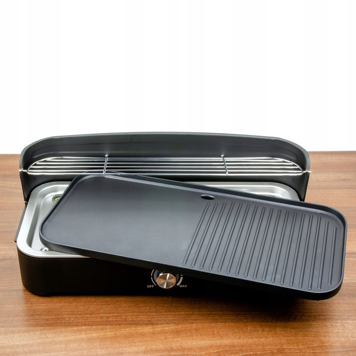 Galingas elektrinis grilius mėsai ir daržovėms, kepintuvas GOTIE GGE-2200