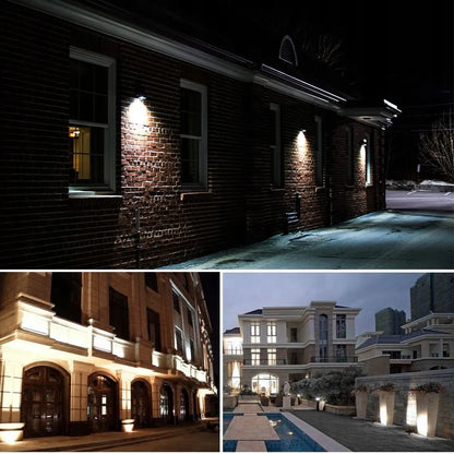Galingas LED halogeninis prožektorius 100W su judesio ir prieblandos jutikliu 3500lm SLIM