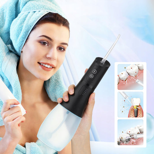 Galingas belaidis burnos irigatorius, 5 režimai, 400ml + dėklas