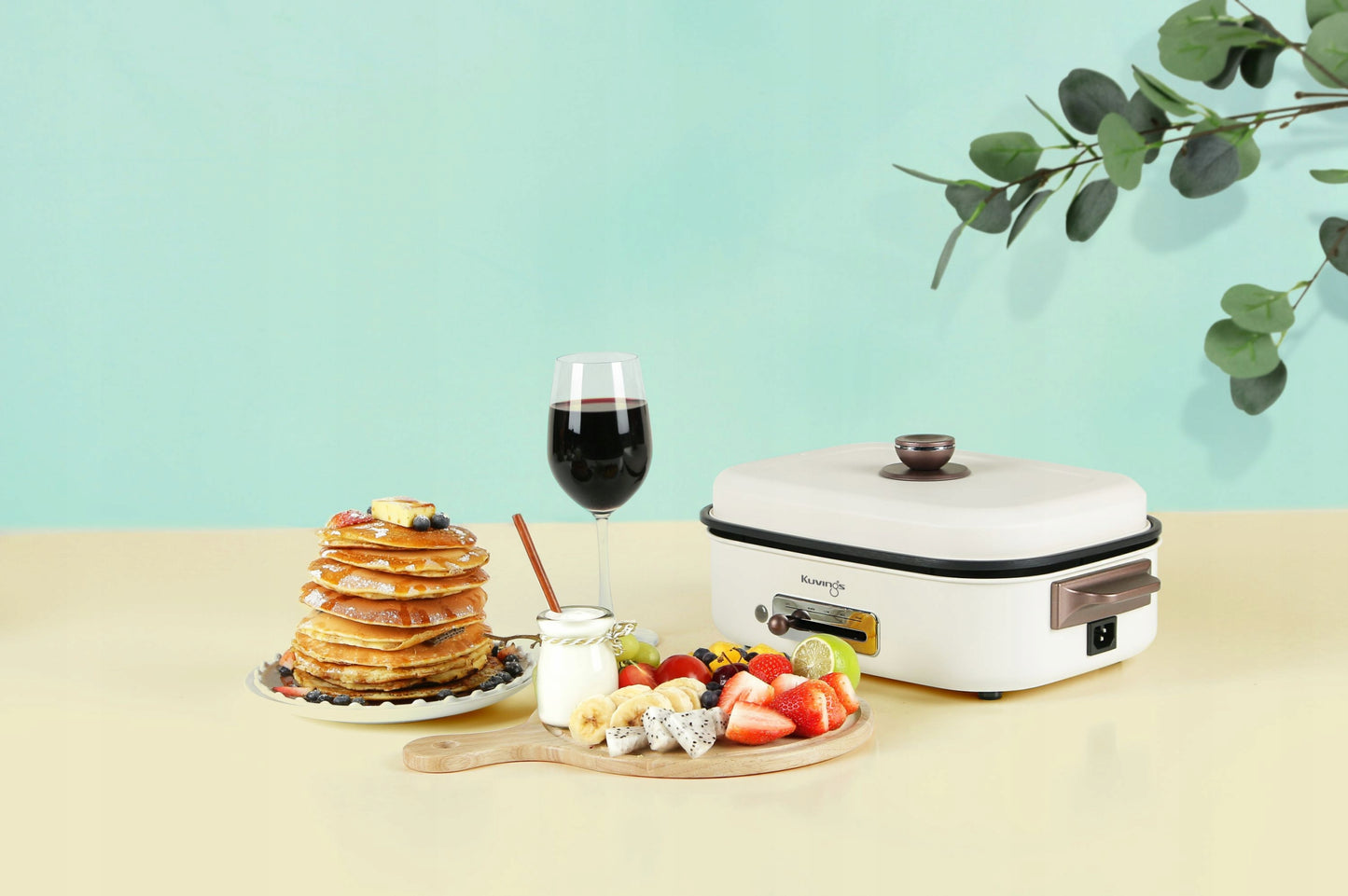 ELEKTRINIS STALINIS MULTIGRILIS KUVINGS CERAMIC PLUS KREMINIS KEPINTUVAS