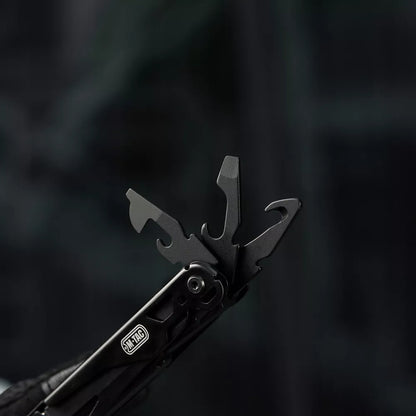 MULTITOOL DAUGIAFUNKCINIS ĮRANKIS M-TAC TYPE 9 11w1 SU DĖKLU Black