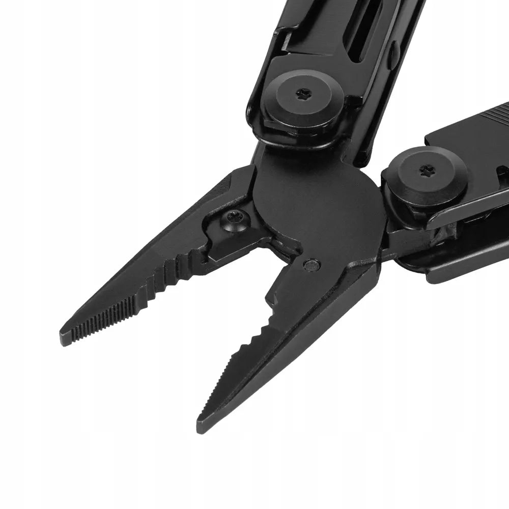 MULTITOOL DAUGIAFUNKCINIS ĮRANKIS M-TAC TYPE 9 11w1 SU DĖKLU Black
