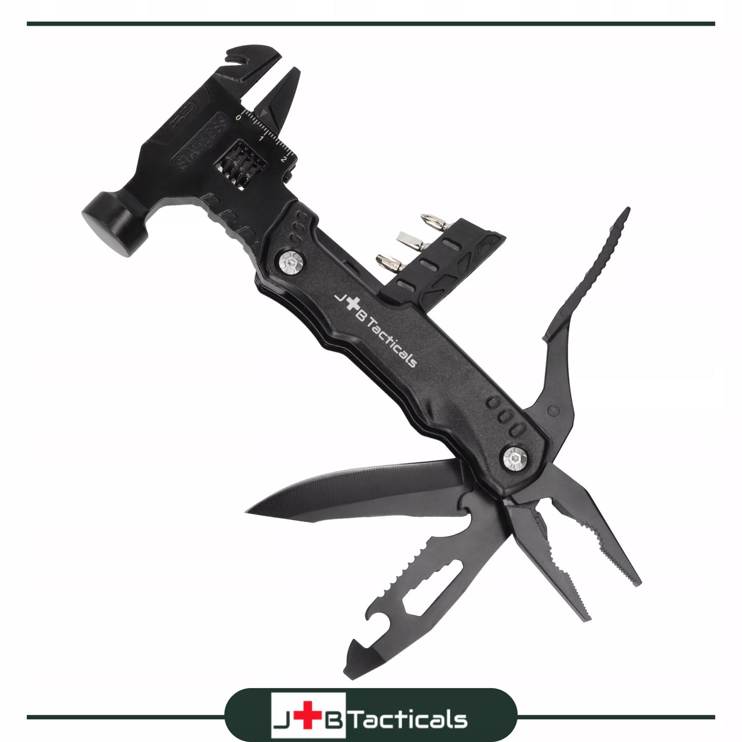 MULTITOOL Daugiafunkcis įrankis 20W1 Survival stovyklavimui gelbėjimo rinkinys