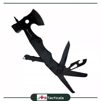 MULTITOOL KIRVIS 16w1 Daugiafunkcis įrankis kišeninis peiliukas išgyvenimo peilis