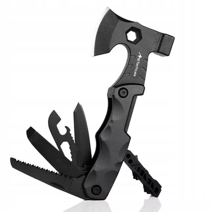 MULTITOOL KIRVIS 16w1 Daugiafunkcis įrankis kišeninis peiliukas išgyvenimo peilis