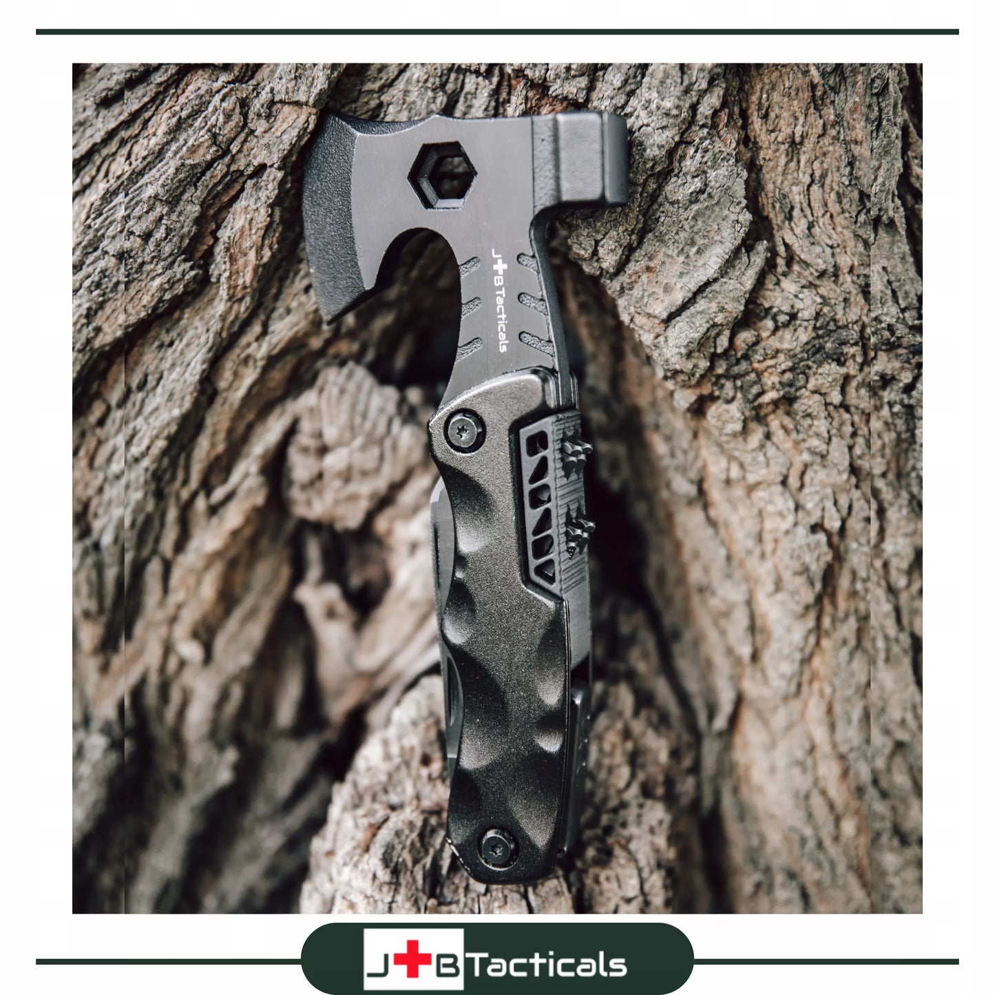 MULTITOOL KIRVIS 16w1 Daugiafunkcis įrankis kišeninis peiliukas išgyvenimo peilis