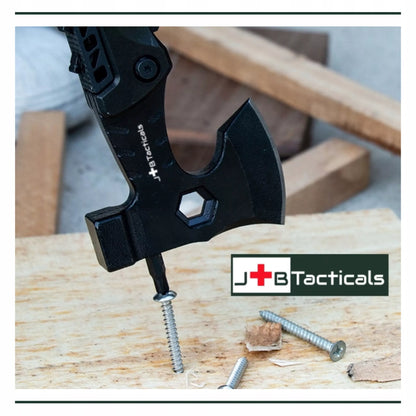 MULTITOOL KIRVIS 16w1 Daugiafunkcis įrankis kišeninis peiliukas išgyvenimo peilis