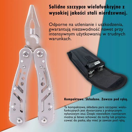 Daugiafunkcis išgyvenimo įrankis 24 viename + dėklas