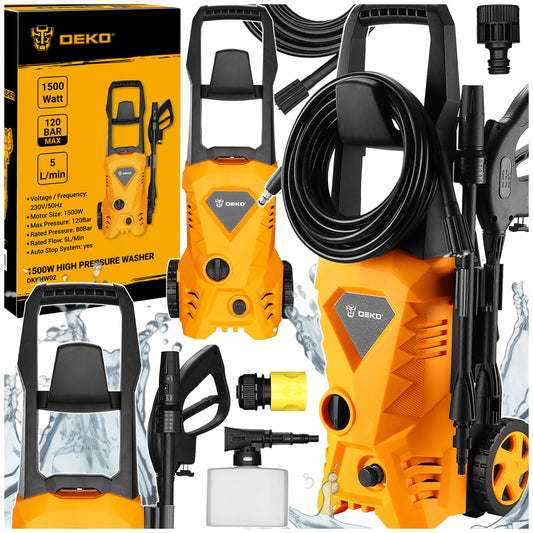 Aukšto slėgio plovykla 120 BAR TURBO NAUJAS MODELIS GALINGA ALIUMINĖ POMPA DEKO