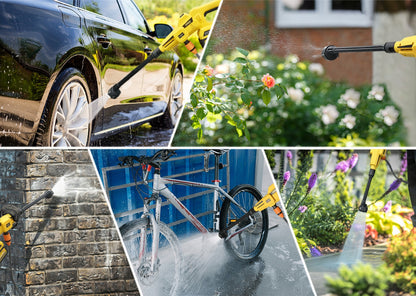 Belaidis akumuliatorinis aukšto slėgio ploviklis IMOUM 4Ah 21V 400W XXL rinkinys