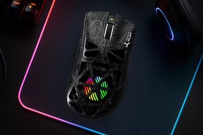 Žaidimų pelė TRIADYN IAPETUS PixArt Bluetooth USB RGB