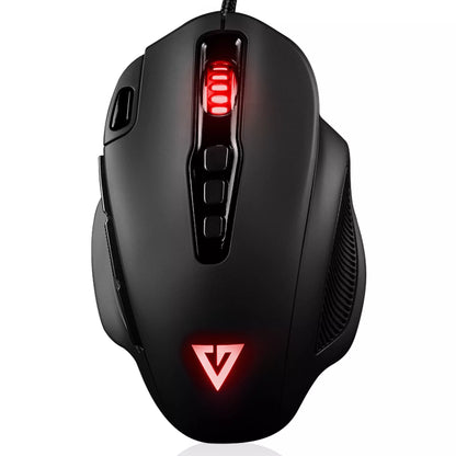 Laidinė žaidimų pelė - RGB apšvietimas - Optinis jutiklis 12400 DPI