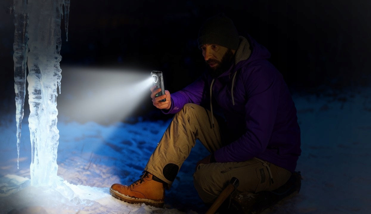 Mažas „Smartfon“ šarvuotas „CUBOT KINGKONG mini 4“ 20/256GB NFC DUAL SIM IP69K