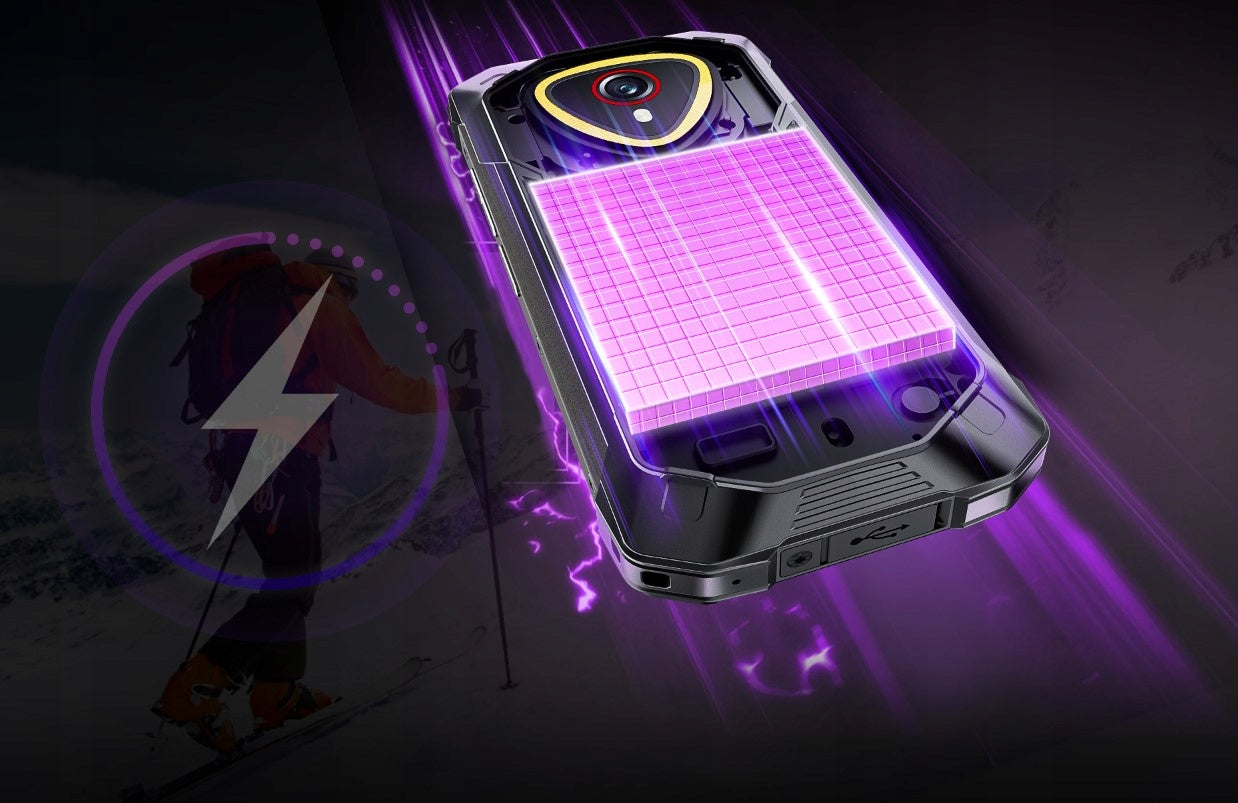 Mažas „Smartfon“ šarvuotas „CUBOT KINGKONG mini 4“ 20/256GB NFC DUAL SIM IP69K