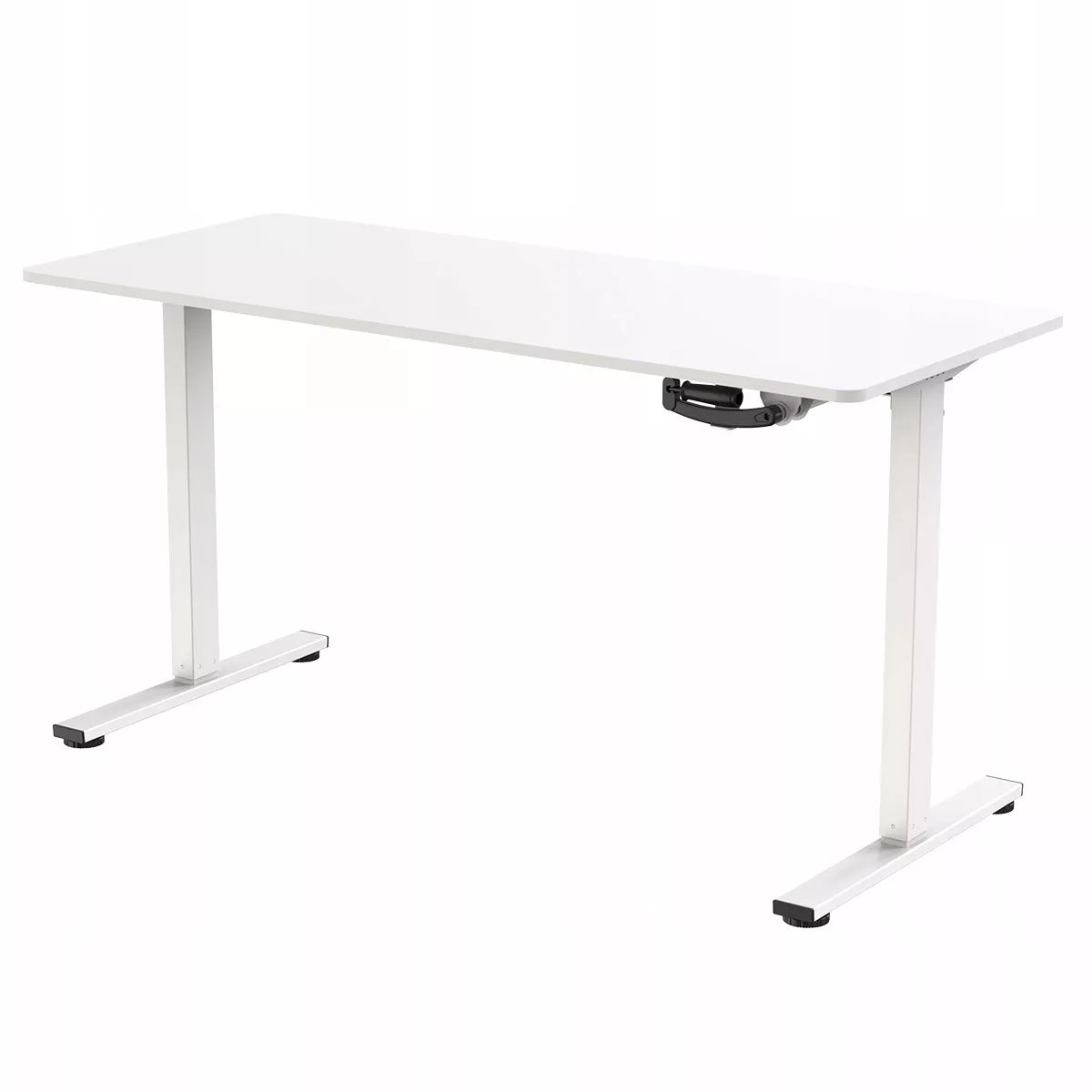 Rankinis reguliuojamo aukščio stalas 140x60 Spacetronik, baltas