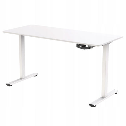 Rankinis reguliuojamo aukščio stalas 140x60 Spacetronik, baltas