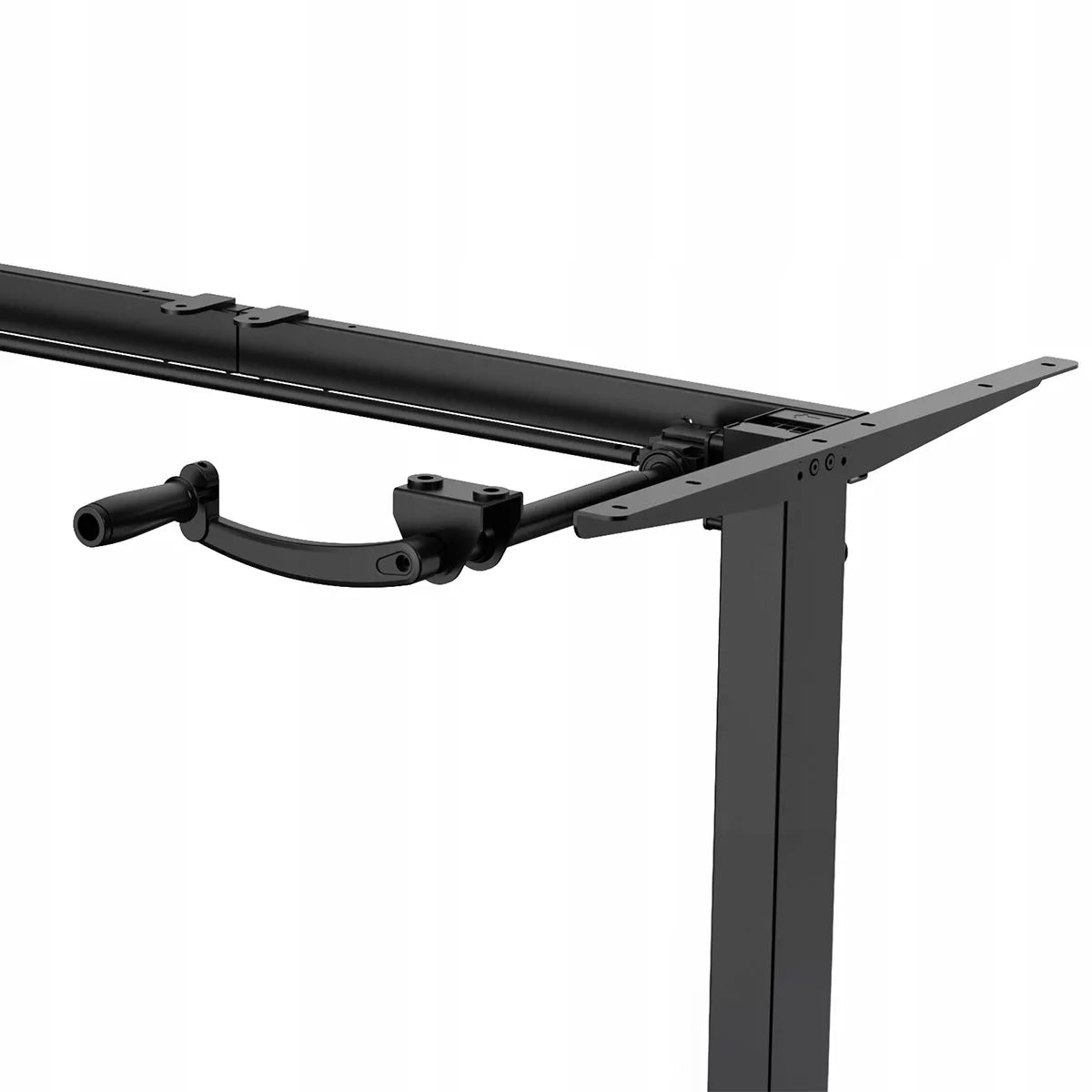 Rankinis reguliuojamo aukščio stalas 140x60 Spacetronik, baltas