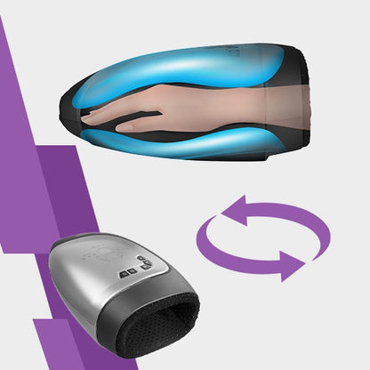 Rankų ir riešų masažuoklis su šildymu, skirtas reabilitacijai ir degeneracijoms