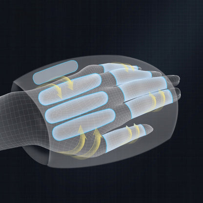 Rankų ir riešų masažuoklis su šildymu, skirtas reabilitacijai ir degeneracijoms