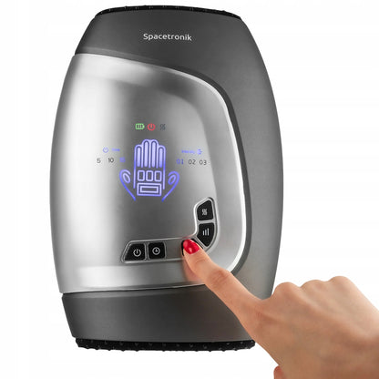 Rankų ir riešų masažuoklis su šildymu, skirtas reabilitacijai ir degeneracijoms