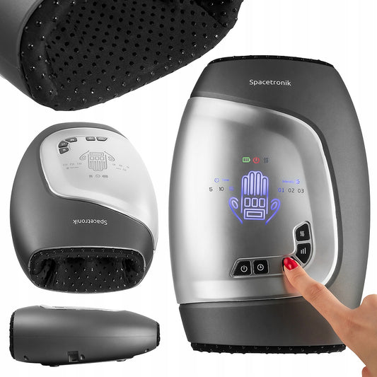 Rankų ir riešų masažuoklis su šildymu, skirtas reabilitacijai ir degeneracijoms