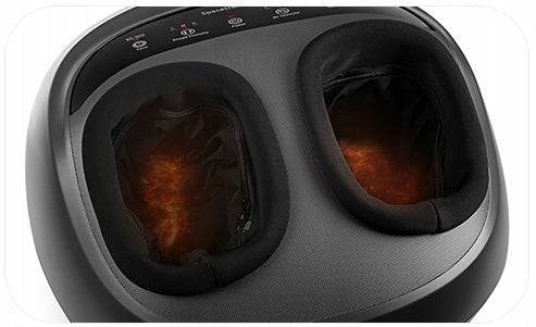 Didelis Šiatsu pėdų masažuoklis su šildymu, minkymu ir ridenimu SPE-M02