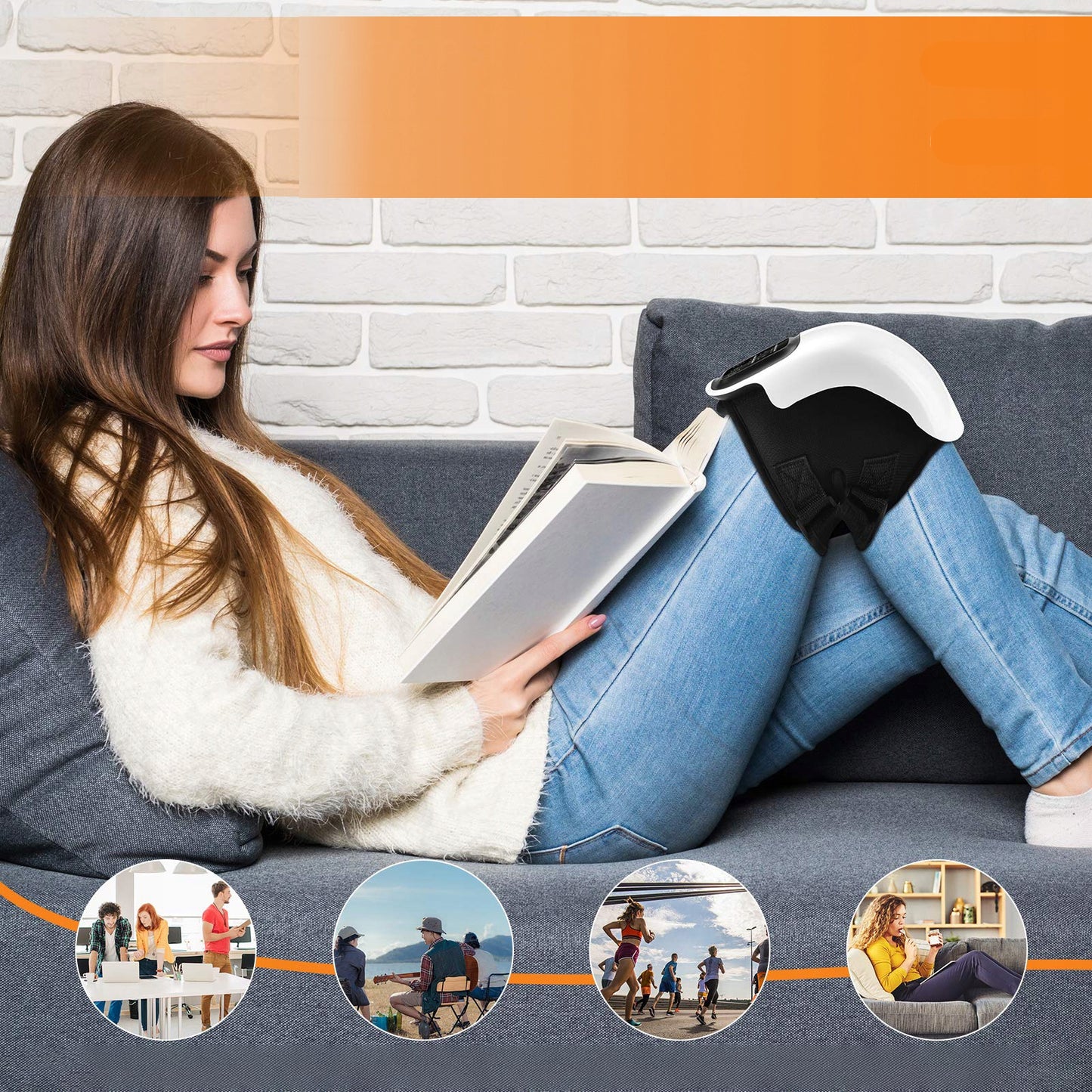 Reabilitacinis masažuoklis ORTEZA Alkūnė Kelias Lazeris Vibracijos Srovės Šildymas