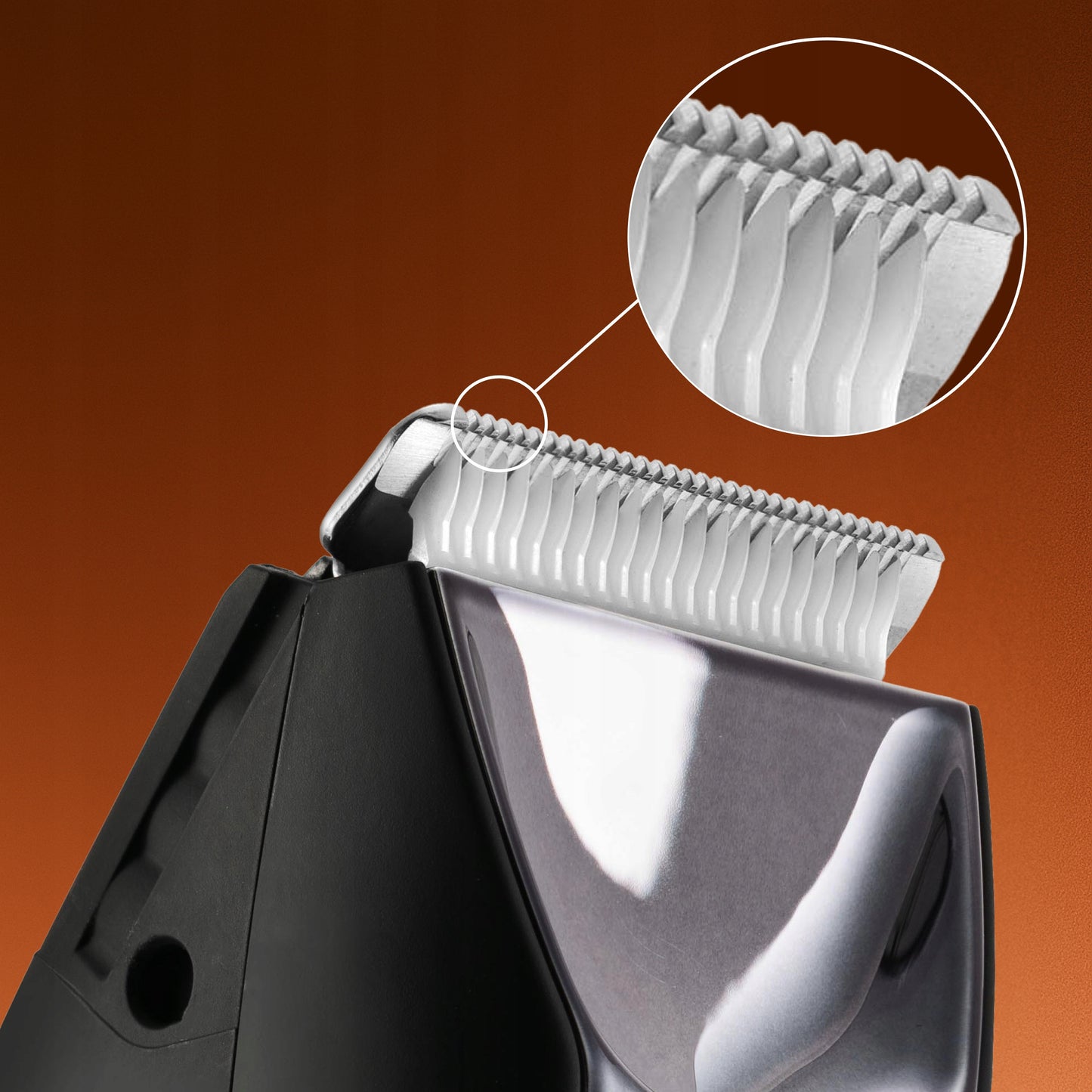 Plaukų kirpimo ir kūno trimeris intymiai zonai