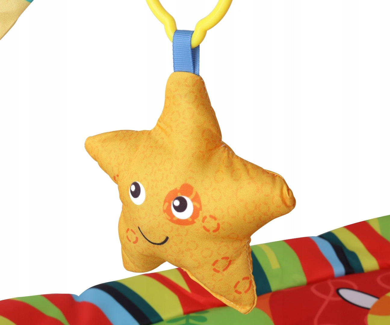 Edukacinis kilimėlis Spalvoti gyvūnėliai Sensorinis kūdikiams JL624-1D