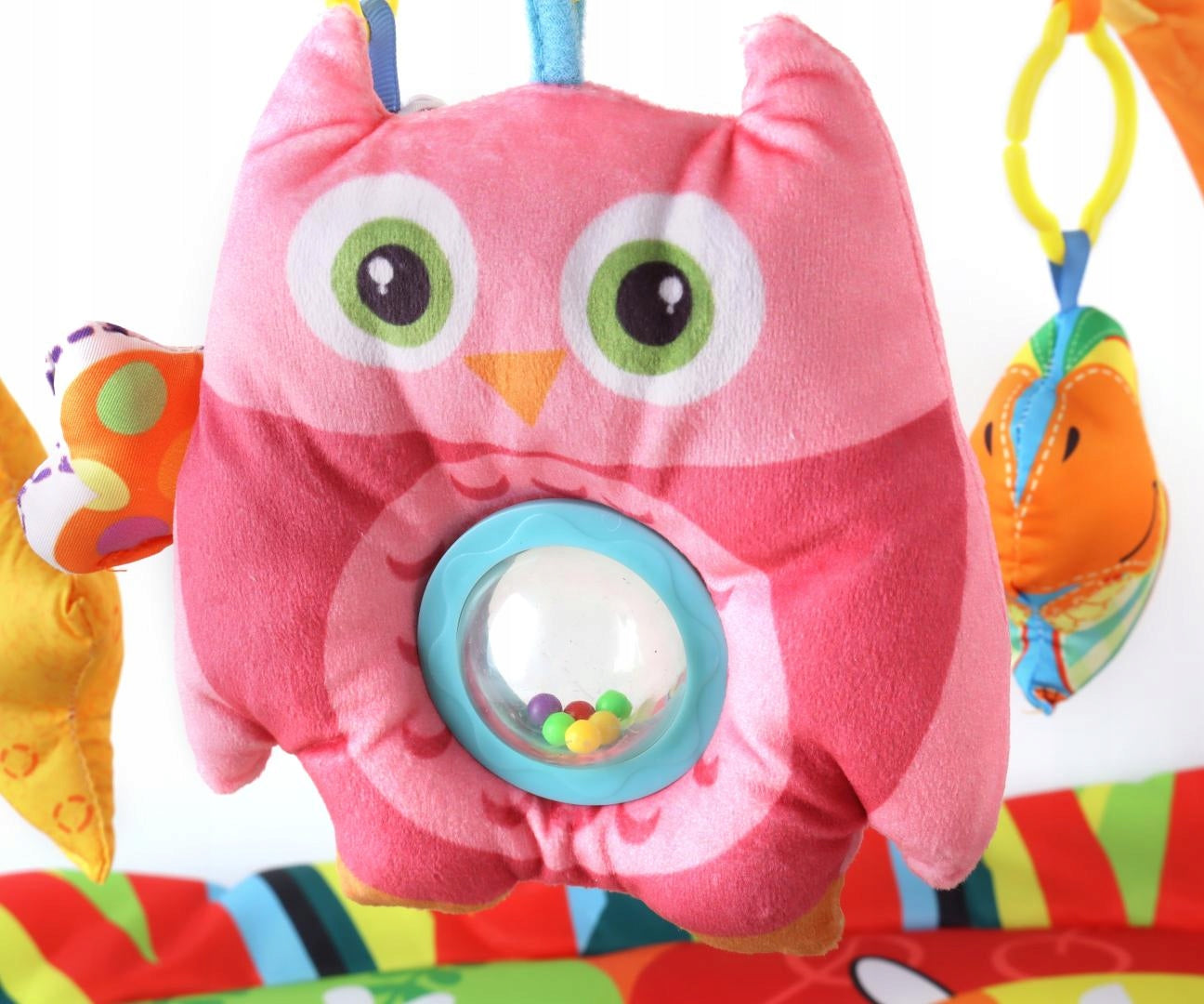 Edukacinis kilimėlis Spalvoti gyvūnėliai Sensorinis kūdikiams JL624-1D