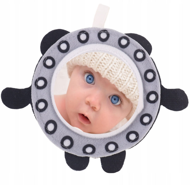 Edukacinė minkšta interaktyvi pagalvėlė-knygelė su kamuoliukais 4in1