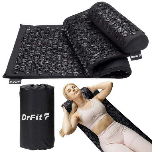 Akupresūros kilimėlis XXL Pagalvėlė su spygliais Sveikatos Terapija Stuburo Skausmo Masažas