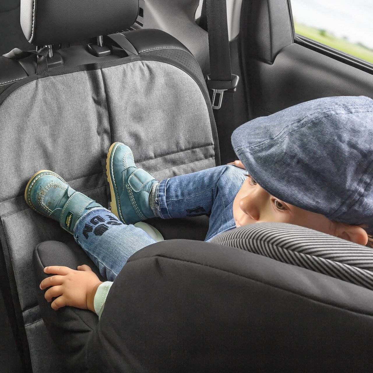 Apsauginis kilimėlis po automobilio kėdute, apsauga ISOFIX REER