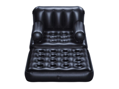 Viensmenis fotelis-čiužinys Bestway 191 x 97 x 64 cm juodas