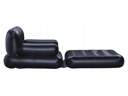 Viensmenis fotelis-čiužinys Bestway 191 x 97 x 64 cm juodas