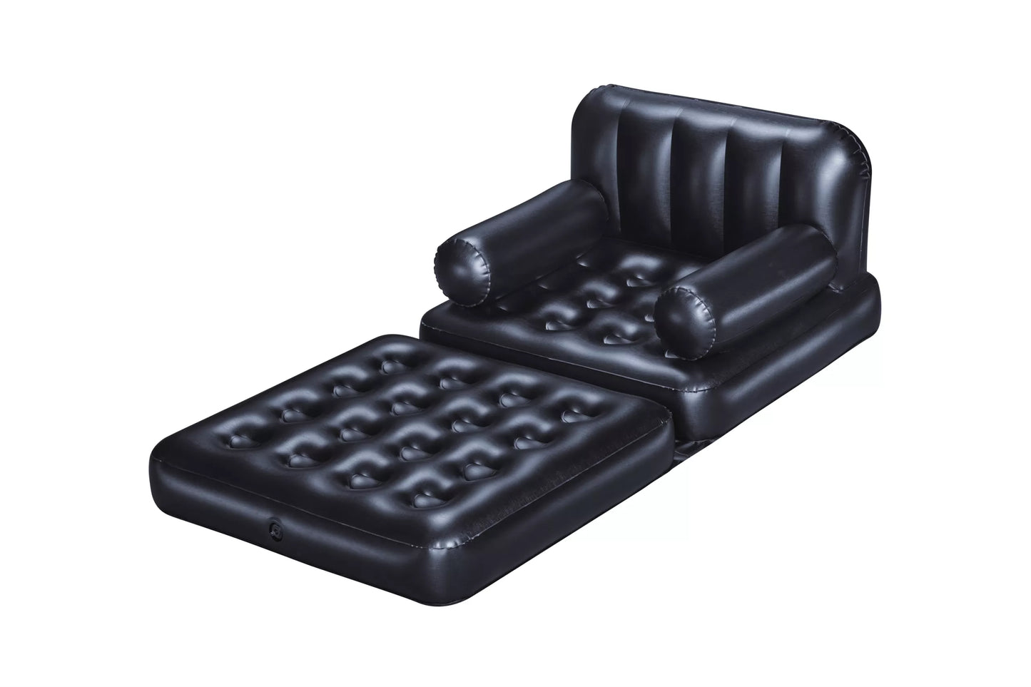 Viensmenis fotelis-čiužinys Bestway 191 x 97 x 64 cm juodas