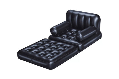 Viensmenis fotelis-čiužinys Bestway 191 x 97 x 64 cm juodas