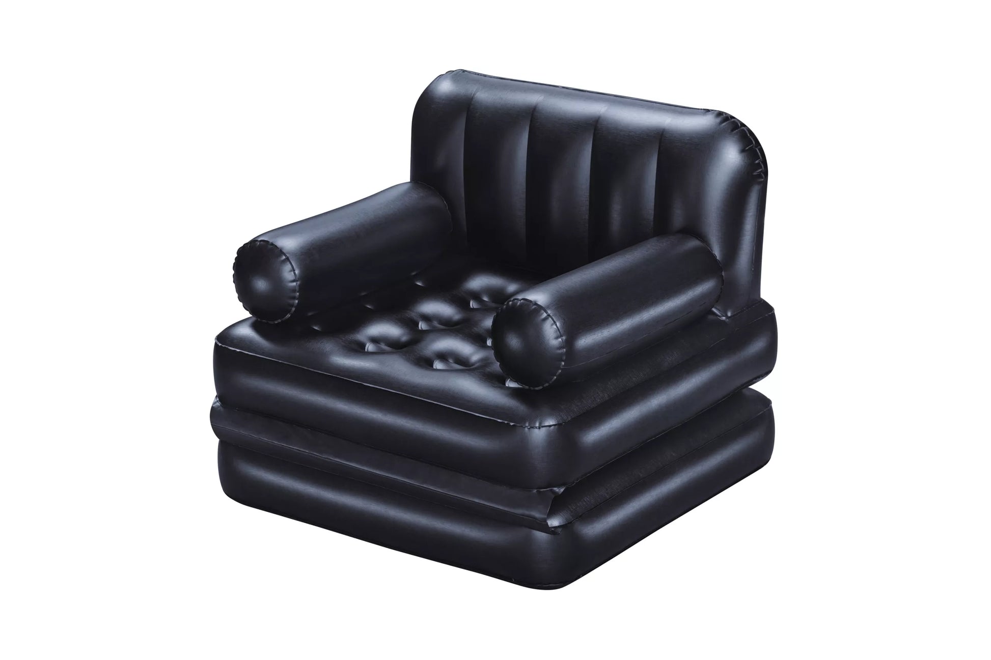 Viensmenis fotelis-čiužinys Bestway 191 x 97 x 64 cm juodas