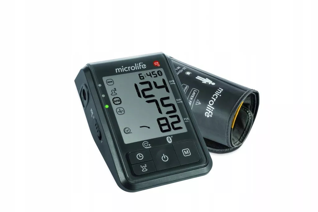 Microlife automatinis žastinis kraujospūdžio matuoklis BP B6 Bluetooth + maitinimo adapteris
