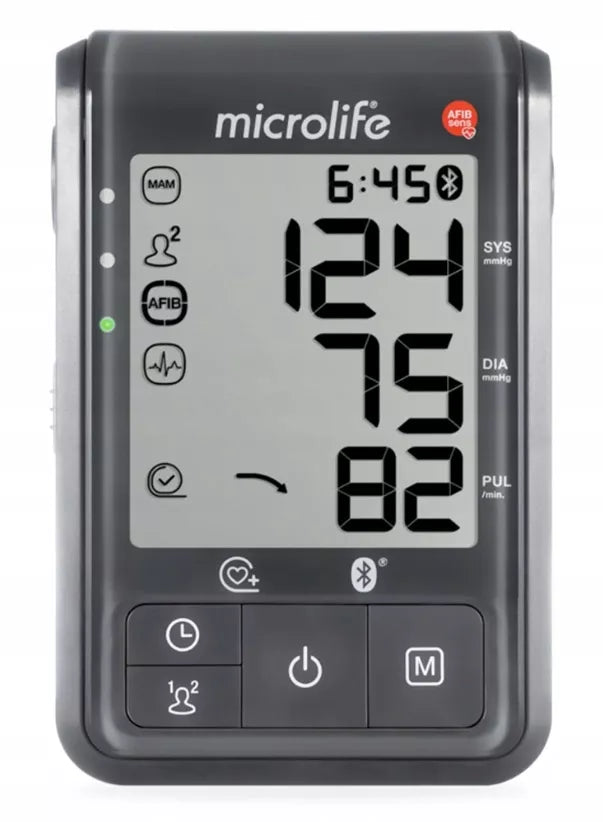 Microlife automatinis žastinis kraujospūdžio matuoklis BP B6 Bluetooth + maitinimo adapteris