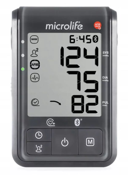 Microlife automatinis žastinis kraujospūdžio matuoklis BP B6 Bluetooth + maitinimo adapteris