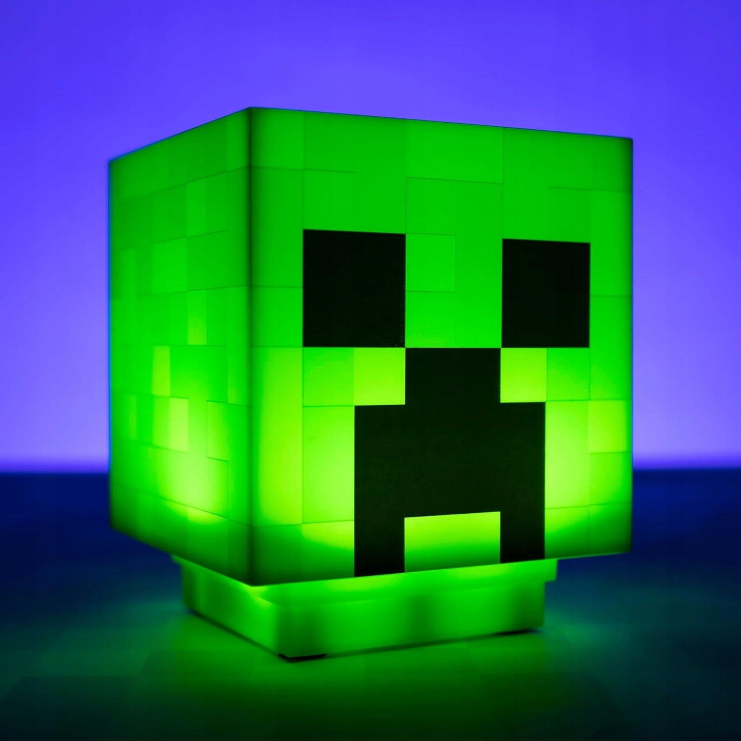 Minecraft Creeper Light V2 – Paladone LED lemputė, naktinė, stalinė, LED dovana