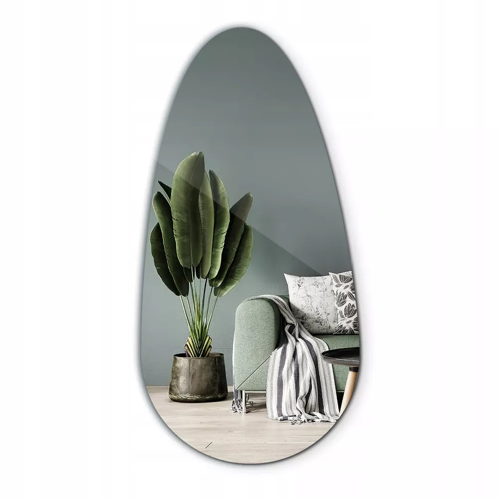 Madingas modernus sieninis veidrodis Loft Boho
