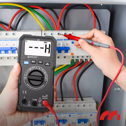 Skaitmeninis multimetras Elektros testeris LCD su laidų rinkiniu