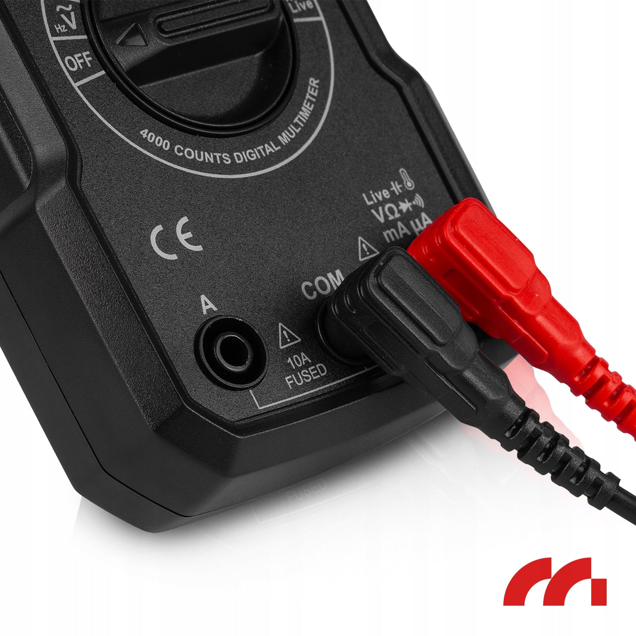 Skaitmeninis multimetras Elektros testeris LCD su laidų rinkiniu