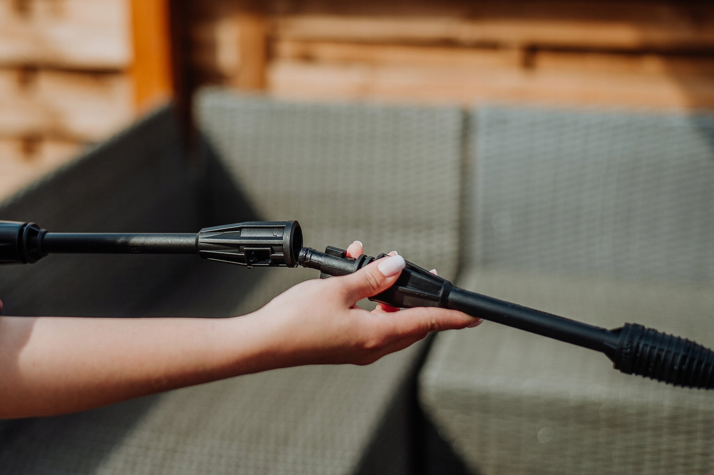 Galinga savisiurbė aukšto slėgio plovykla su aliumininiu siurbliu, 1800W, 260 Bar